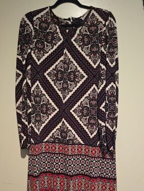 TOMMY HILFIGER Bohemian Medallion Print DRESS